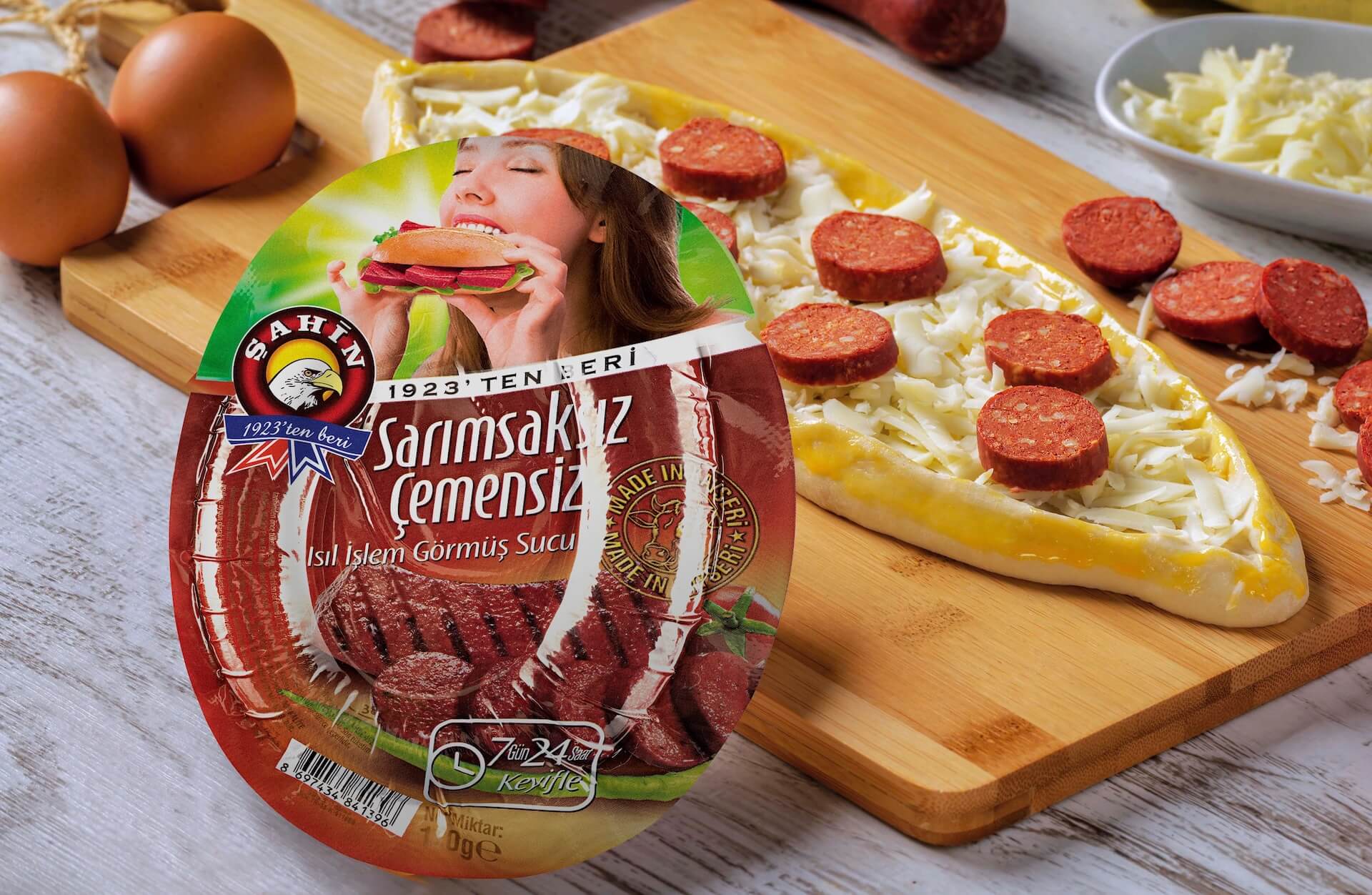 Sarımsaksız Çemensiz Sucuk (180 G)