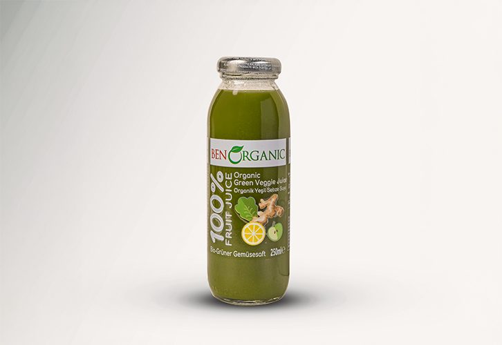Ben Organic Yeşil Sebze Suyu 250 Ml